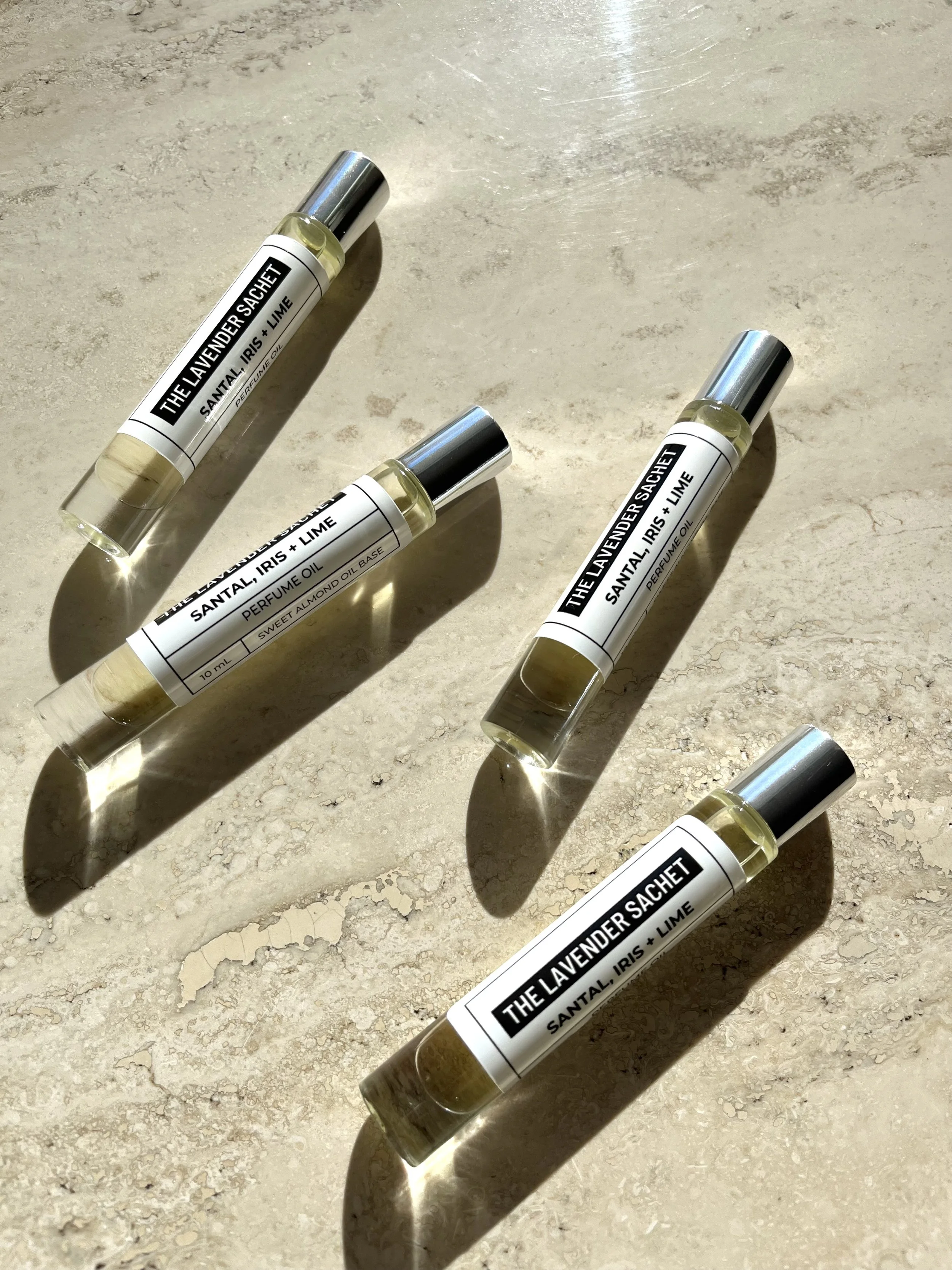 Santal, Iris + Lime Perfume — The Lavender Sachet